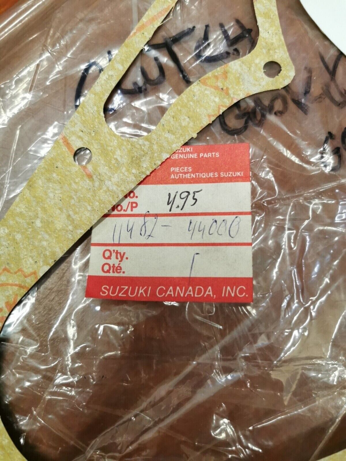 NOS Suzuki GS400 GS425 CLUTCH COVER GASKET 11482-44000 SUB. 11482-44001 S31