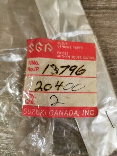 NOS SUZUKI ALT125 ALT185 DR100 DR125 DR250 LTF160 LT125 WASHER 13796-20400 S54
