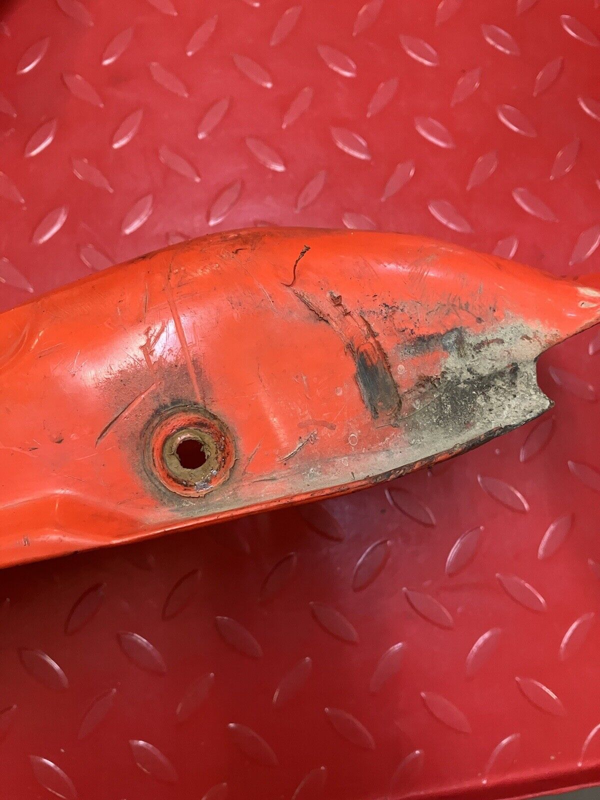 Honda CR80R 1984 rear fender left right front number plate side cover shroud