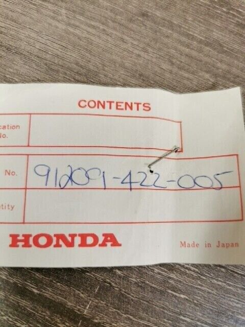 NEW NOS HONDA CBX1000 1979 1980 OIL SEAL 25X52 91209-422-005 H92