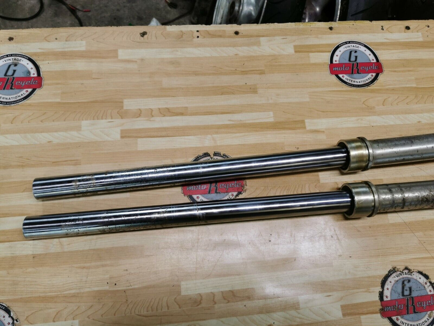 Yamaha DT125 1980 front fork shock absorber suspension MX175 1979 1981