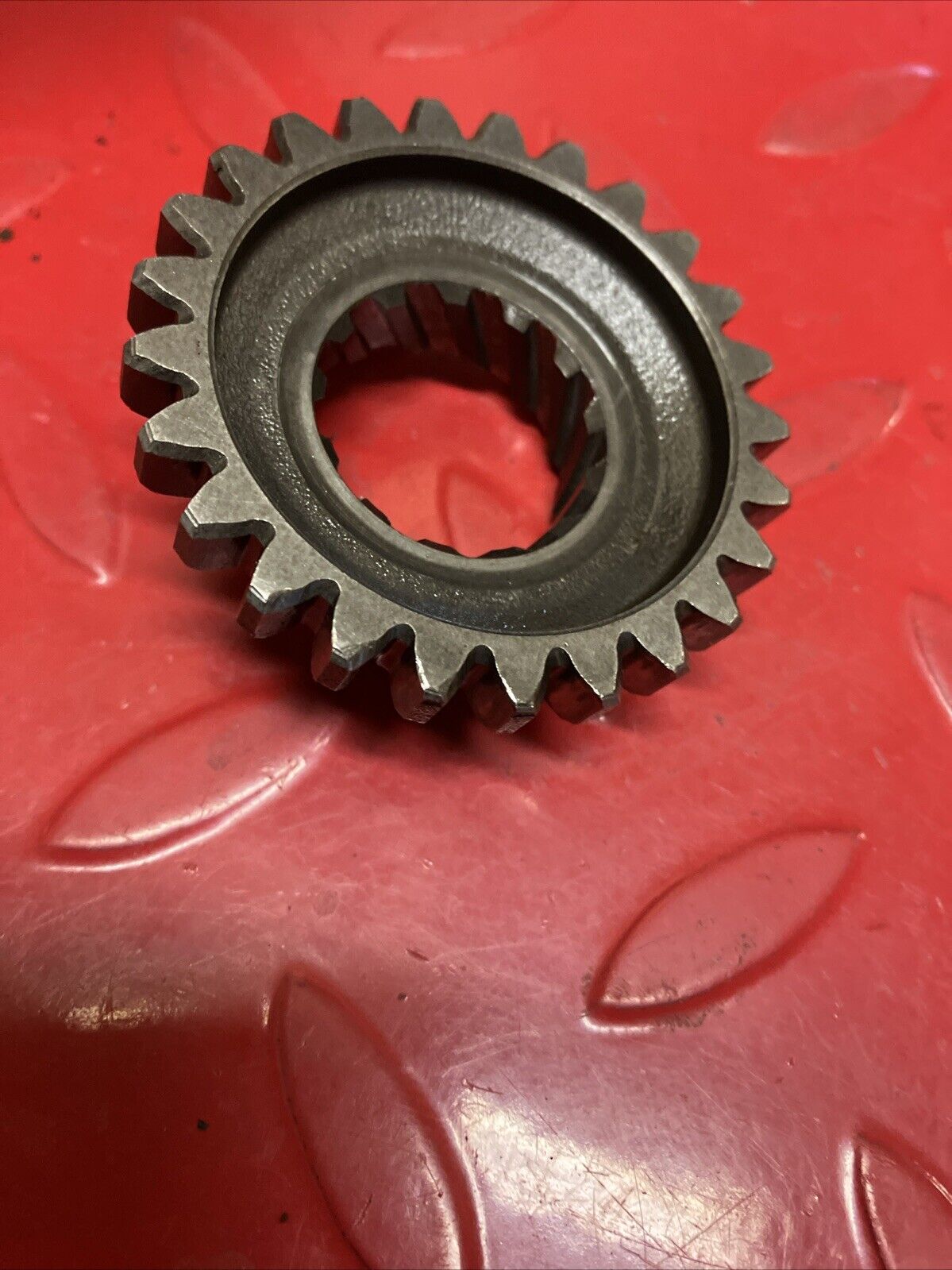 Yamaha YZ125 1983 Kickstarter Kick starter shaft spindle gear 1982 1984 1985