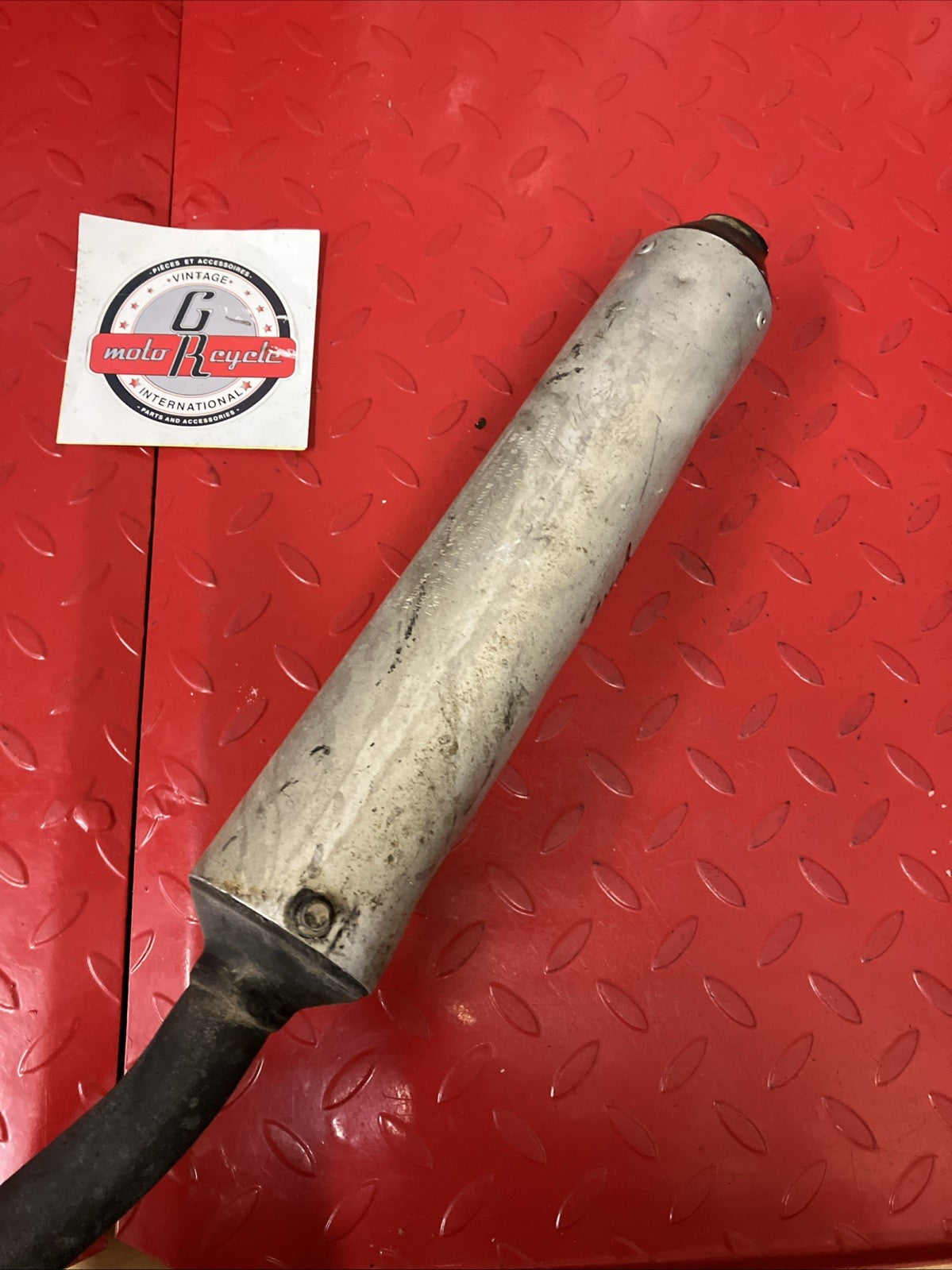 Honda CR250R 1991 OEM exhaust silencer muffler