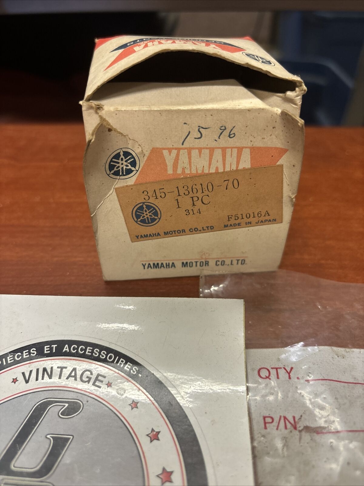 NOS Yamaha 1974 RD250 RD350 REED VALVE 345-13610-70-00 SUB 345-13610-20-00 Y176