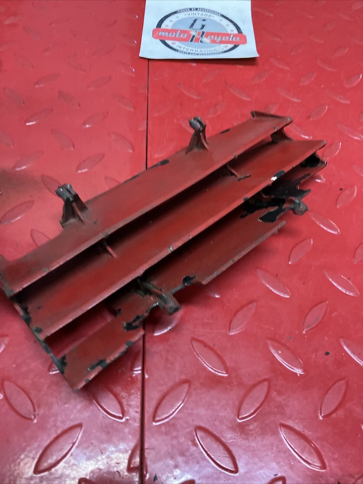 Honda CR80R 1986 radiator grille louver guard