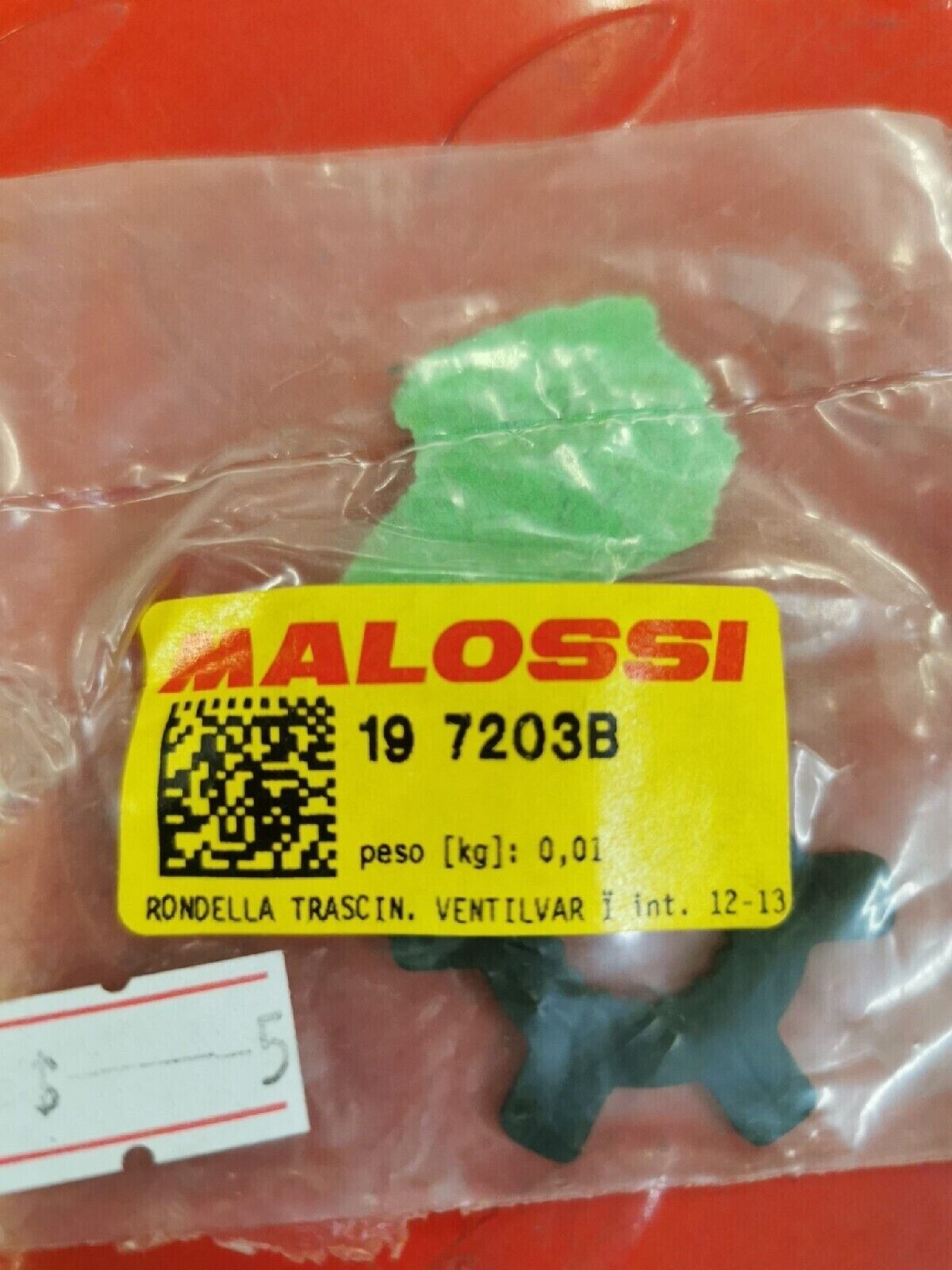 NOS  MALOSSI      DRIVING WASHER FOR  VENTILVAR   19 7203B  J11