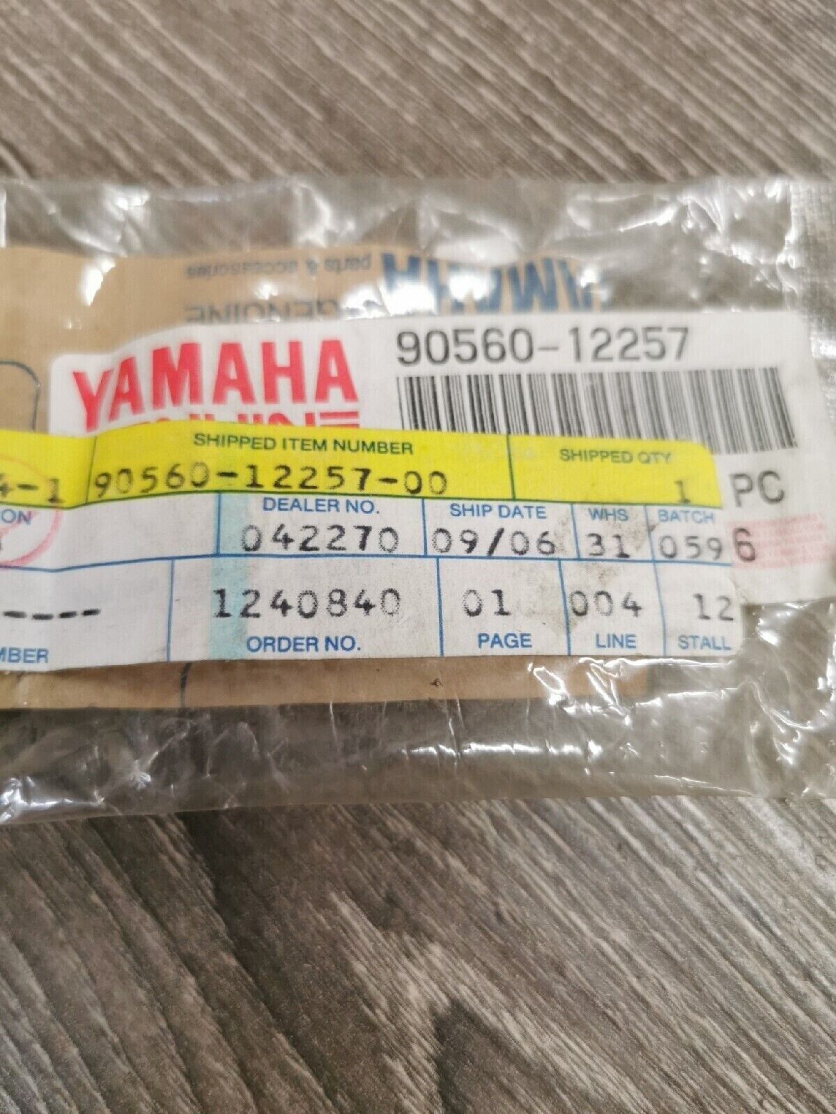 NOS YAMAHA TT-R125 YZ80 DT50 SPACER 90560-12257-00 Y57