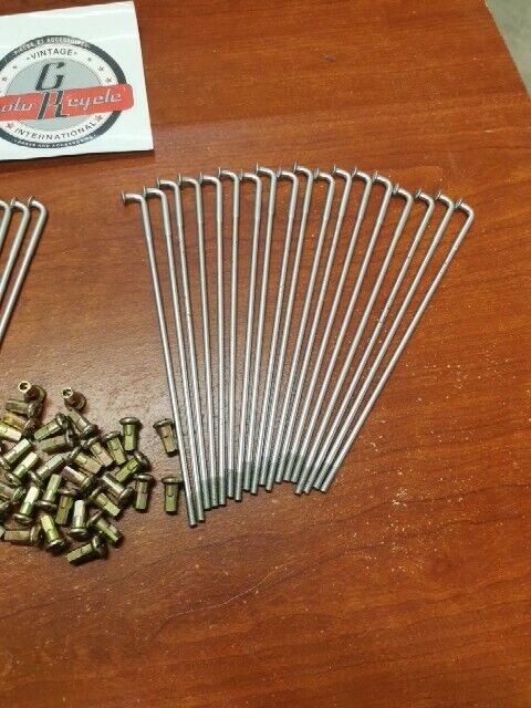 NOS Yamaha 1970 1971 XS1 SPOKE KIT SET COMPLETE 306-25104-00-00 Y134