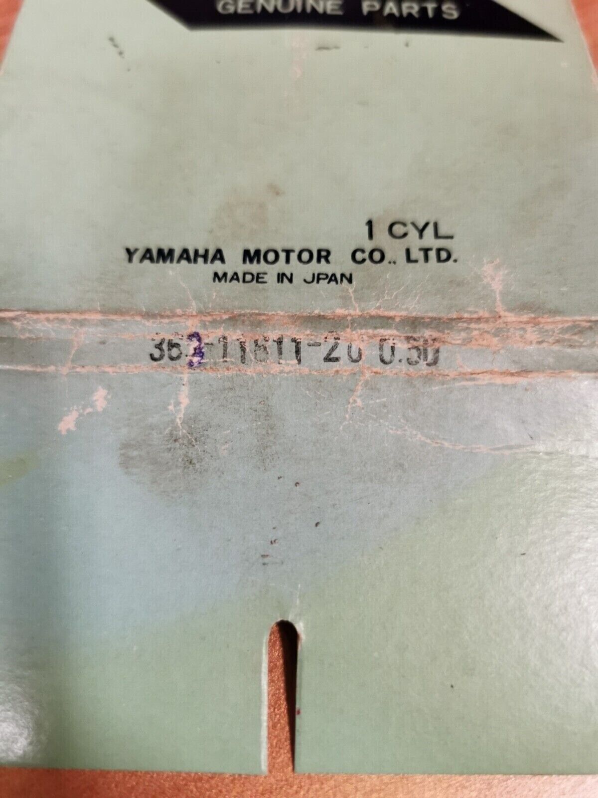 NOS YAMAHA SC500 1973 1974 PISTON RING SET 2ND 363-11611-20-00 Y48