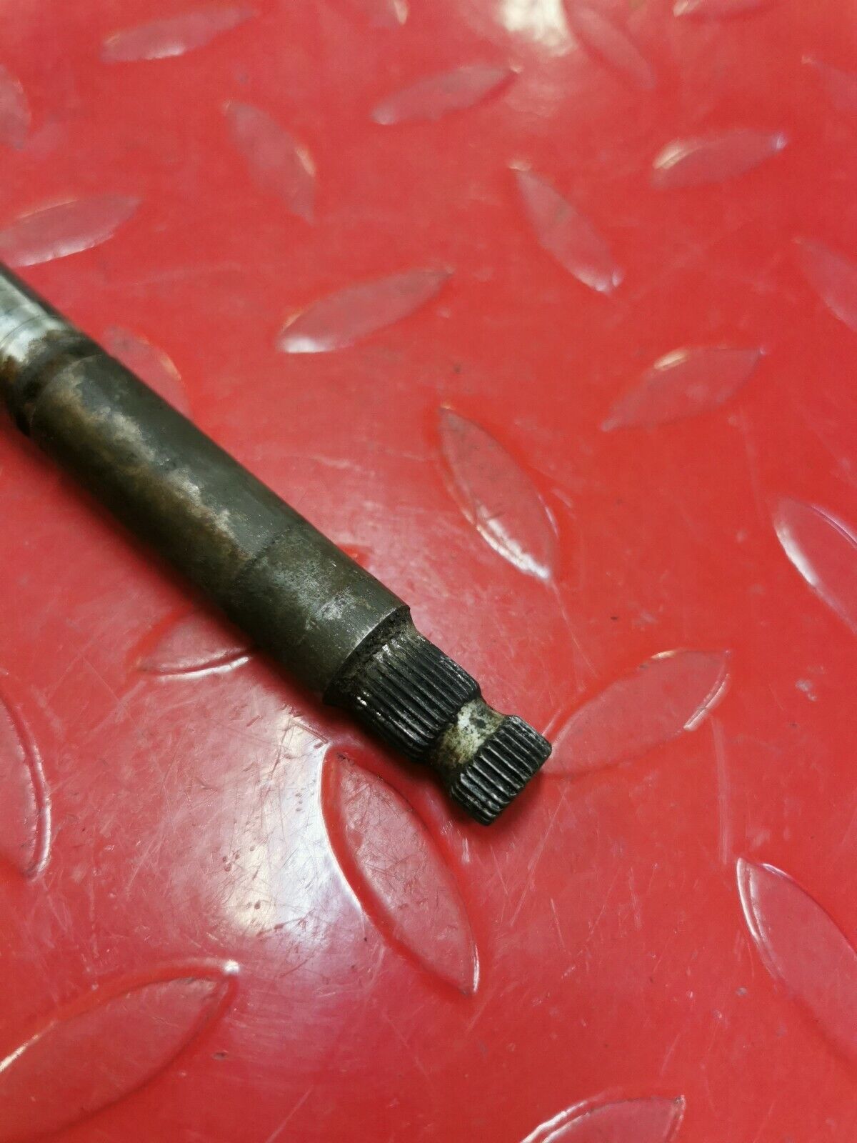 Yamaha DT125 1975 transmission gearshift gear shift shaft spindle