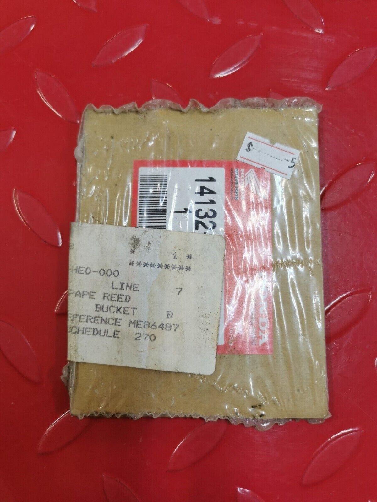 NOS Honda CR250R 1994 GASKET REED VALVE 14132-HE0-000 H10