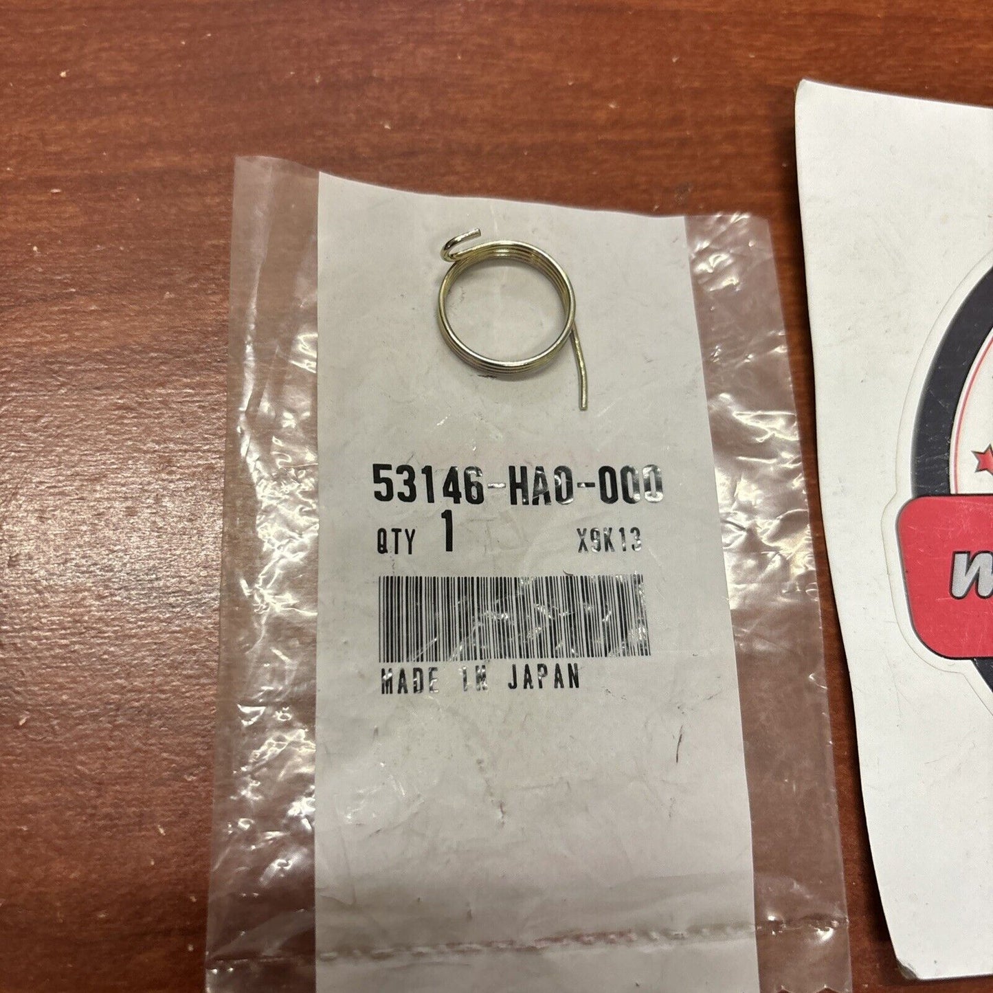 NOS Honda ATC250ES TRX200 D SX TRX250 THROTTLE RETURN SPRING 53146-HA0-000 H145