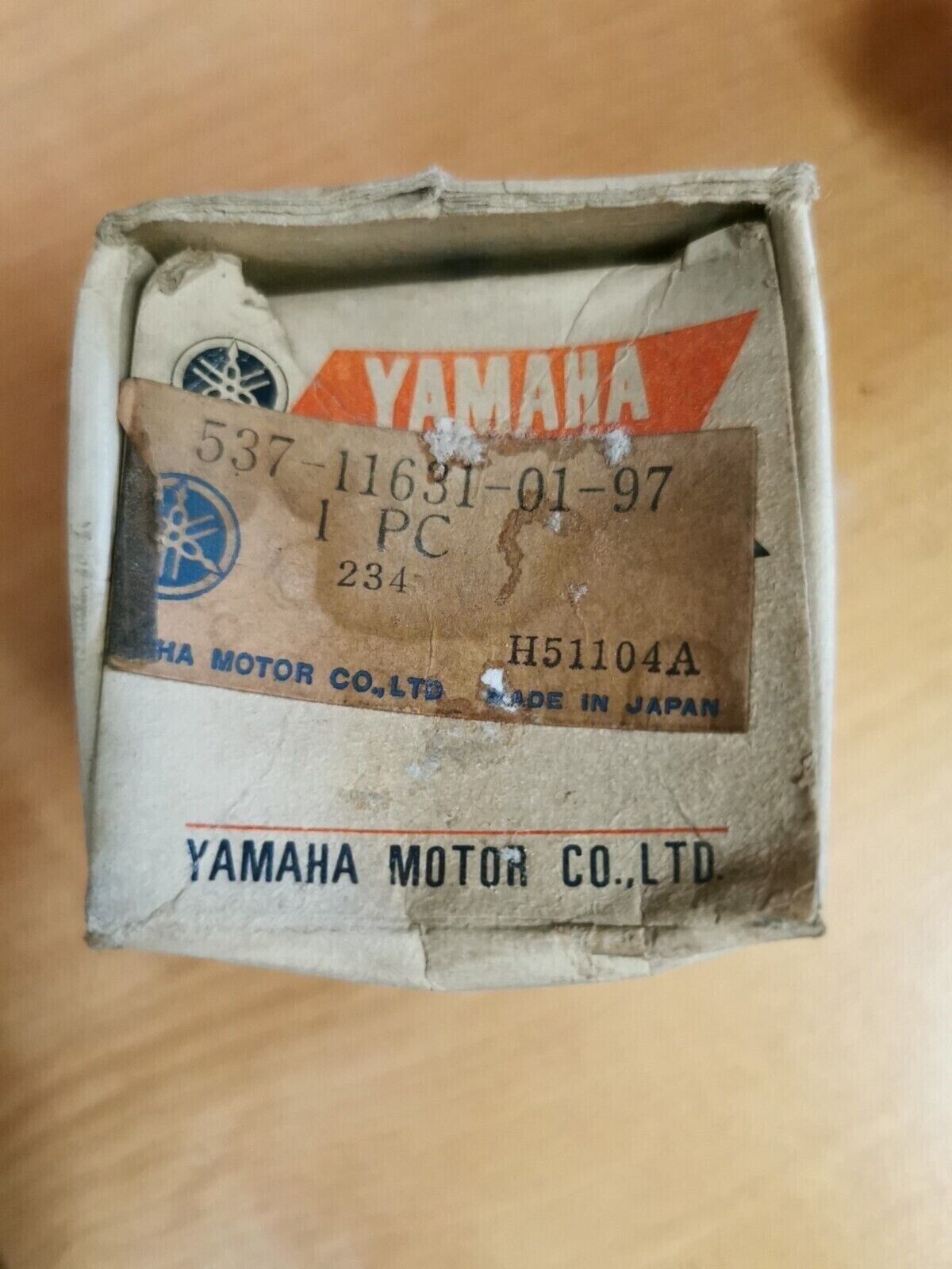 NOS YAMAHA YZ125 1974 - 1977 PISTON STD SUPERCEDED BY 537-11631-02-96 Y46