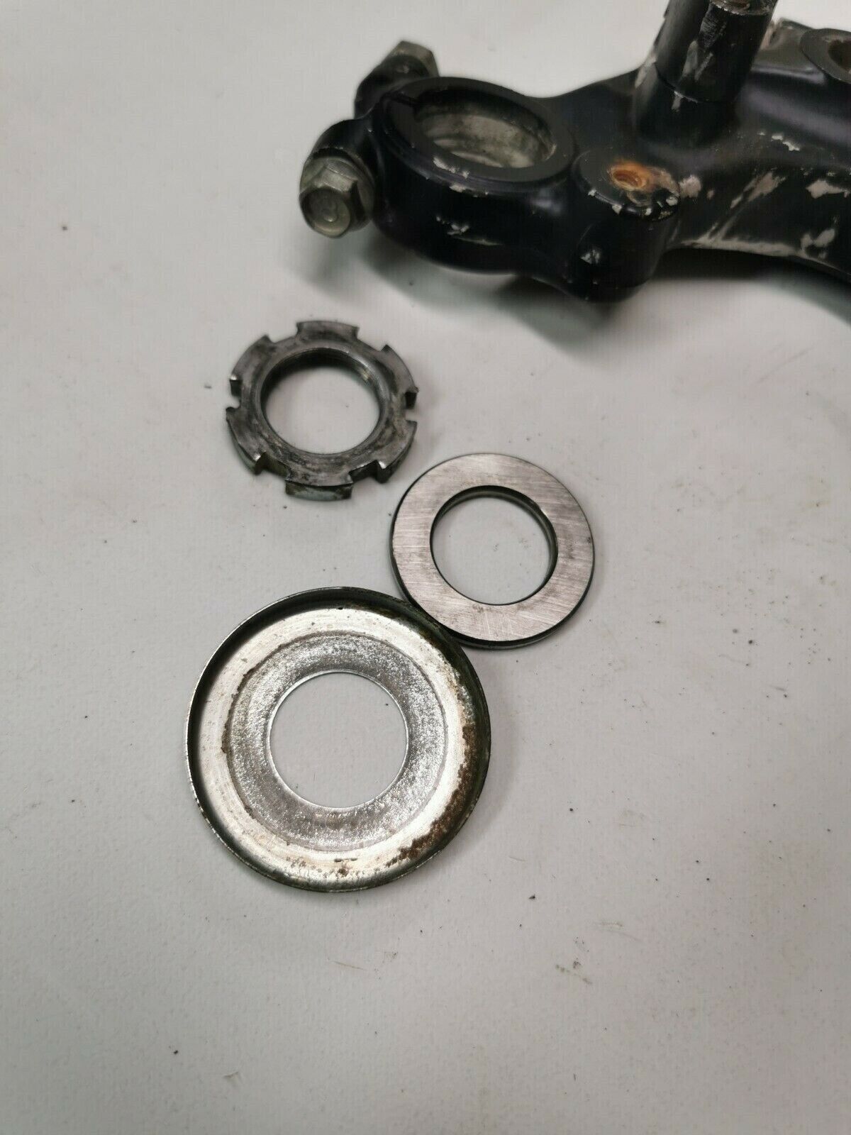 Yamaha DT125 1978 steering sten top crown triple clamp tree DT175