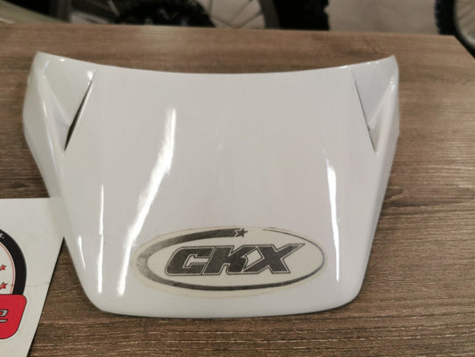 NOS CKX VX4 PEAK VISOR WHITE J31