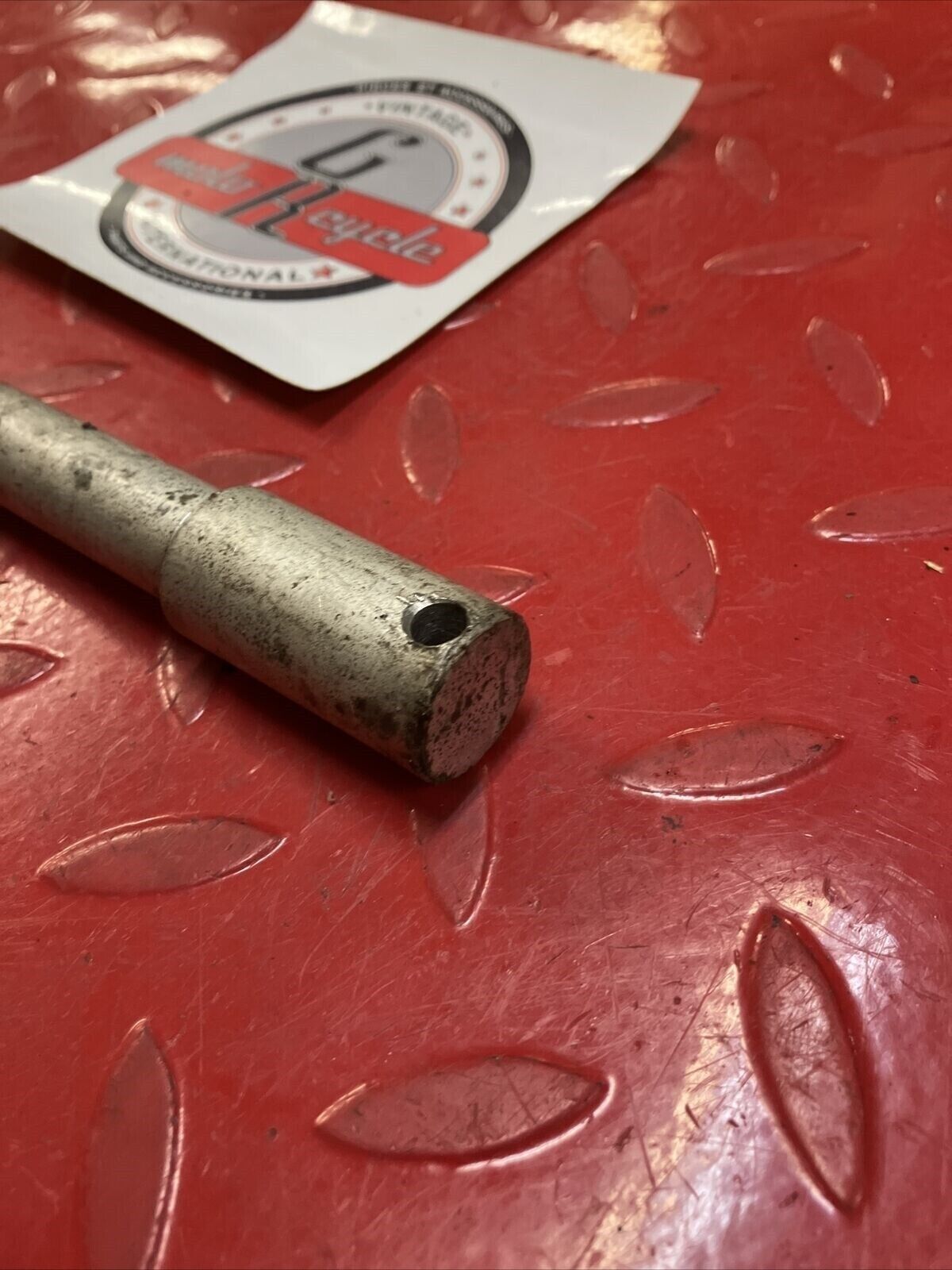 Yamaha RD400 1977 Front wheel axle bolt 1976 1978 3
