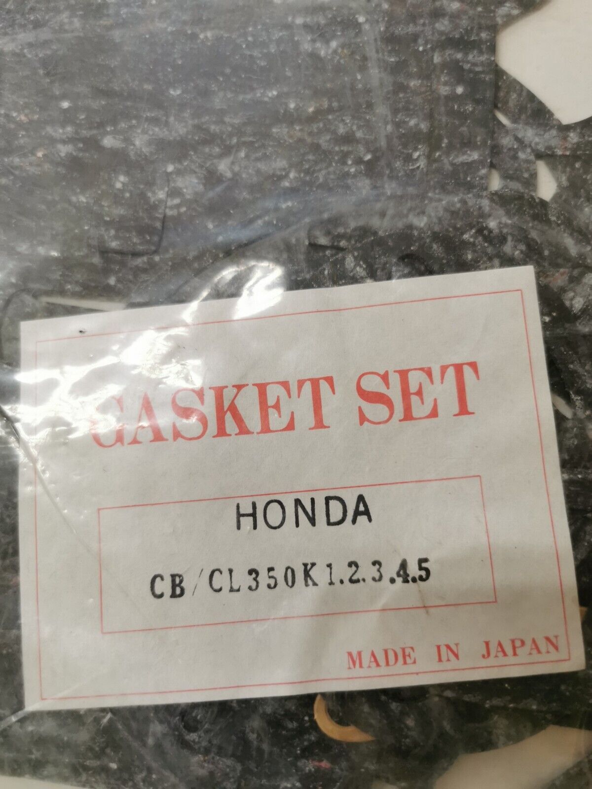 NOS HONDA CB350 CL350 COMPLETE GASKET KIT H16