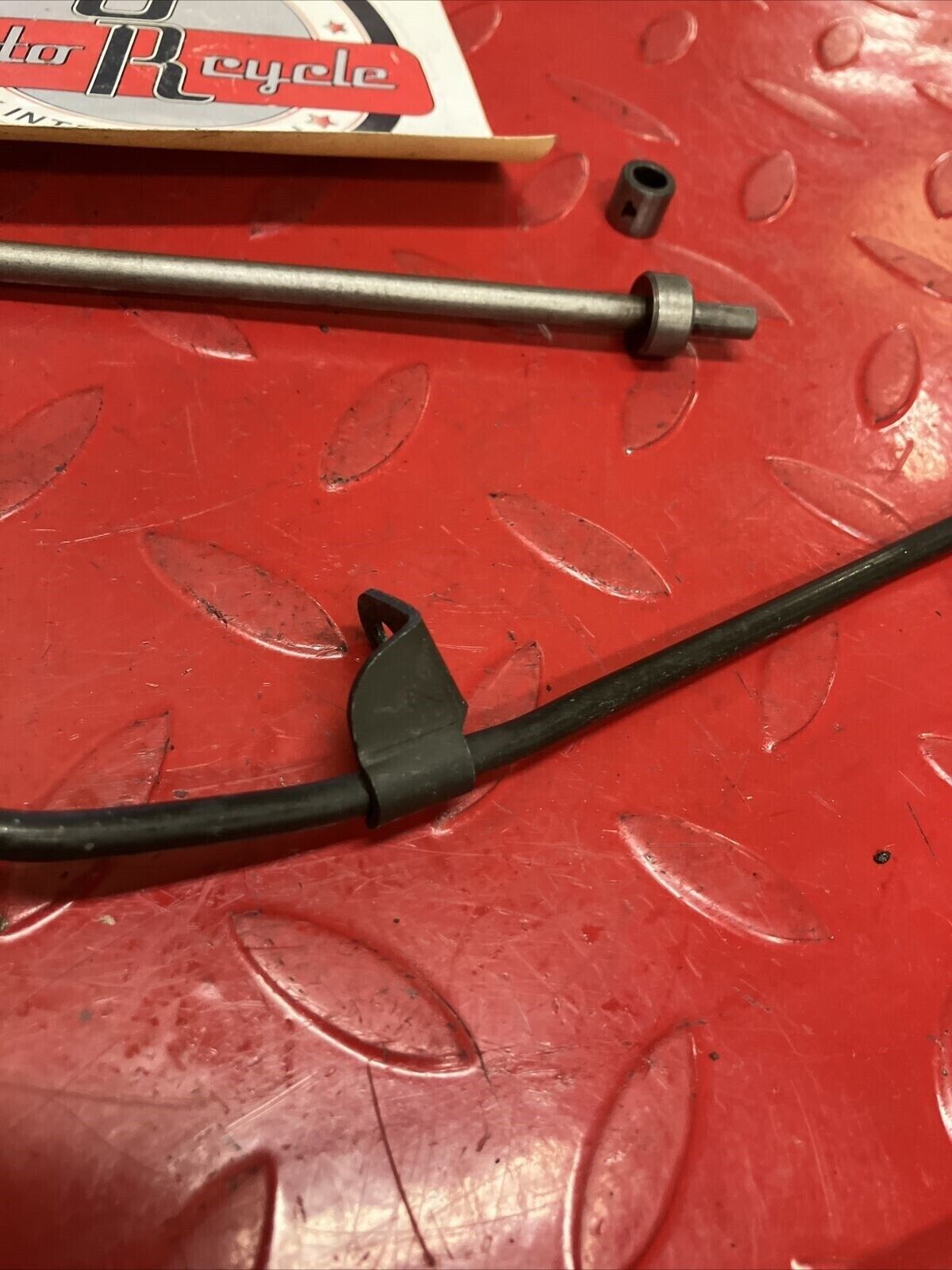 Honda XL350R 1984 oil line pipe passage oil draw