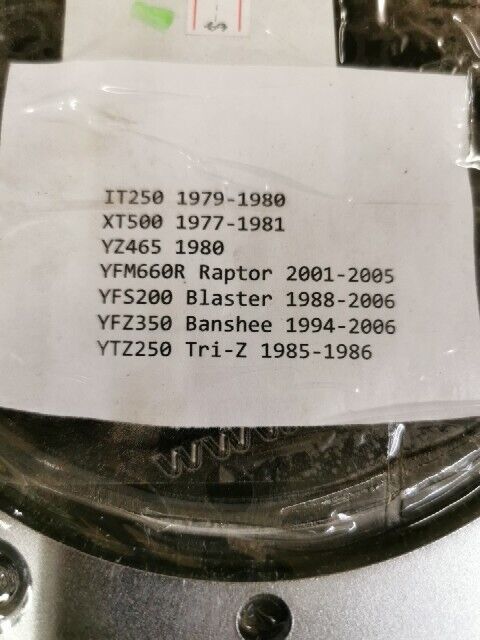 NOS KIMPEX IT250 XT500 YZ465 YFZ350 Rear Drive Sprocket 40T 004883 J59