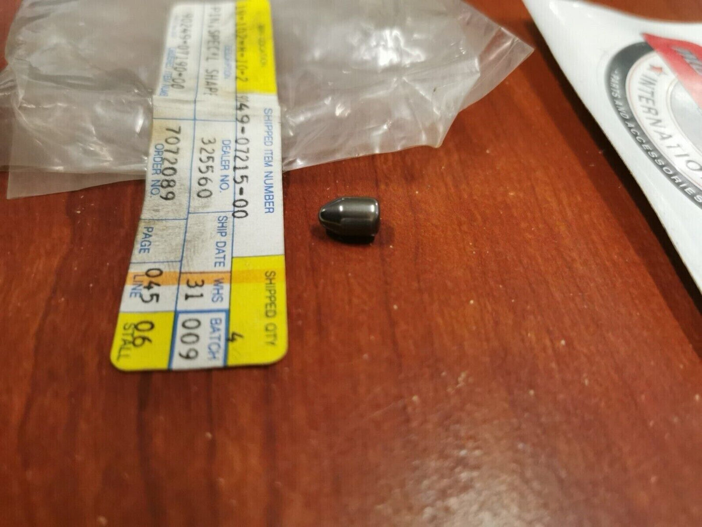 NOS Yamaha 1988 ET340 1990 ET400 PIN 90249-07215-00 Y100