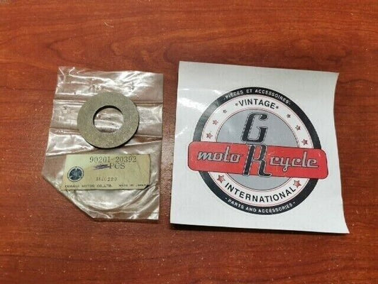NOS Yamaha 1973 1974 TX750 PLATE WASHER 90201-20392-00 SUB 90201-20394-00 Y111