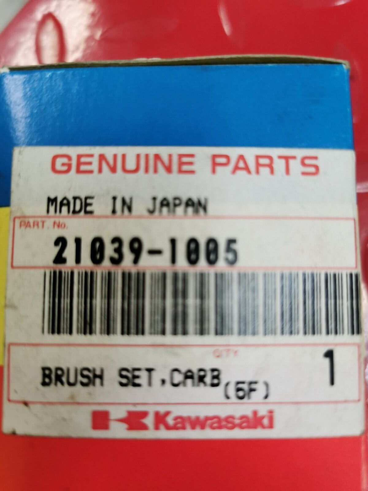 NOS Kawasaki KZ1000 KZ440 KZ550 BRUSH SET CARBON 21039-1005 K1