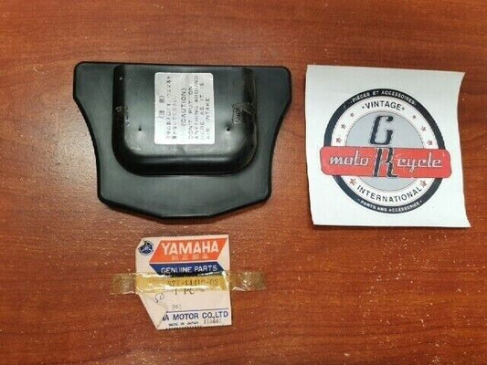 NOS Yamaha 1973 1974 TX500 1975 XS500 CASE CAP 371-14412-02-00 Y118
