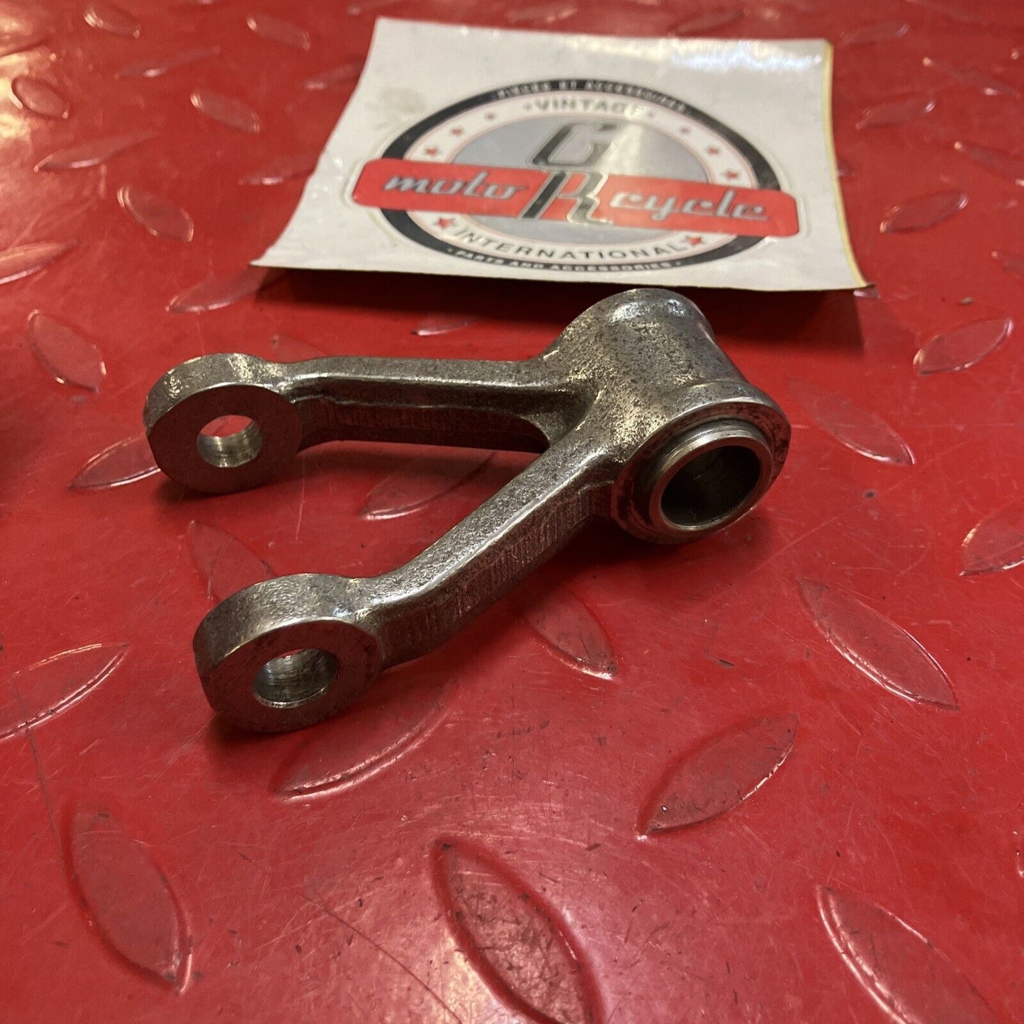 Honda CR80R 1983 swingarm rear shock linkage connecting rod CR60R
