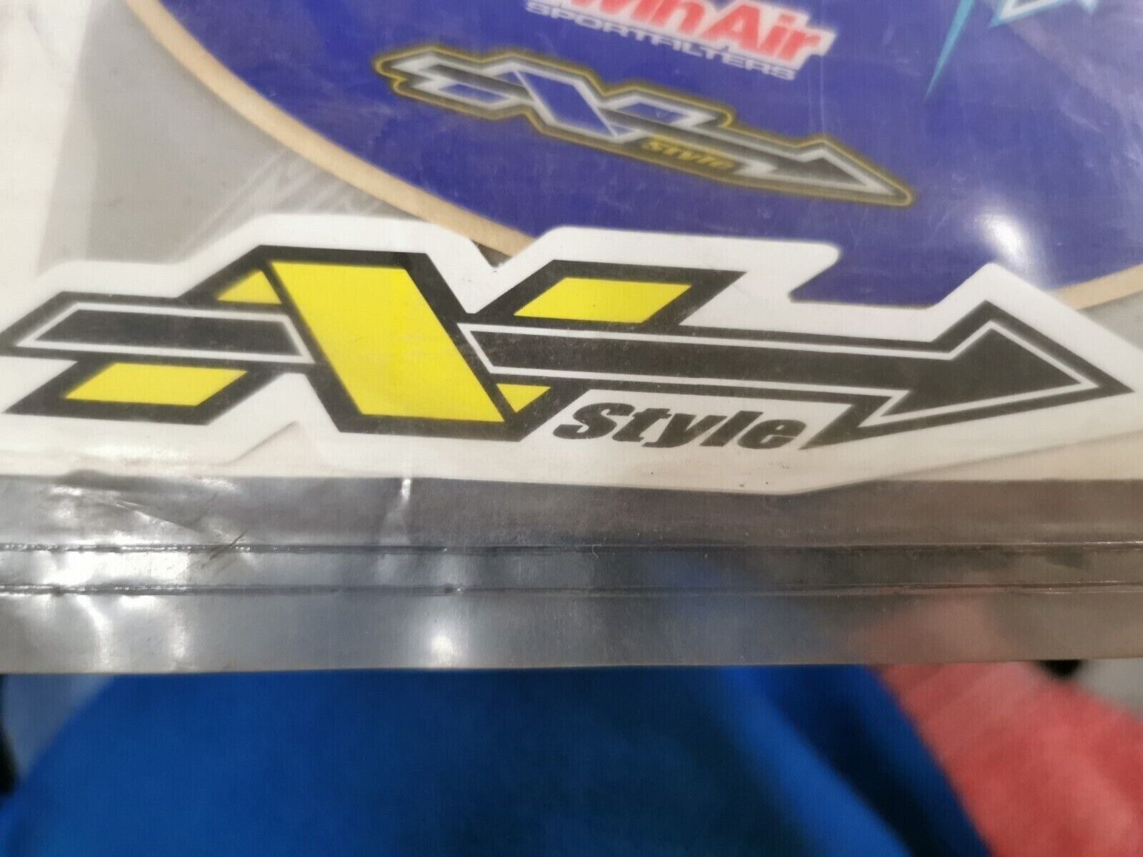 NOS N-STYLE YZ80 1993 - 2001 ULTRA RETRO REAR FENDER GRAPHIC STICKER N30-269 J45