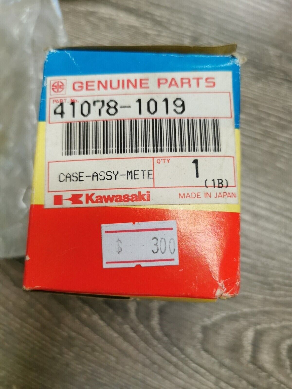 NOS KAWASAKI KE125 1980 - 1983 CASE ASSY METER GEAR 41078-1019 K29