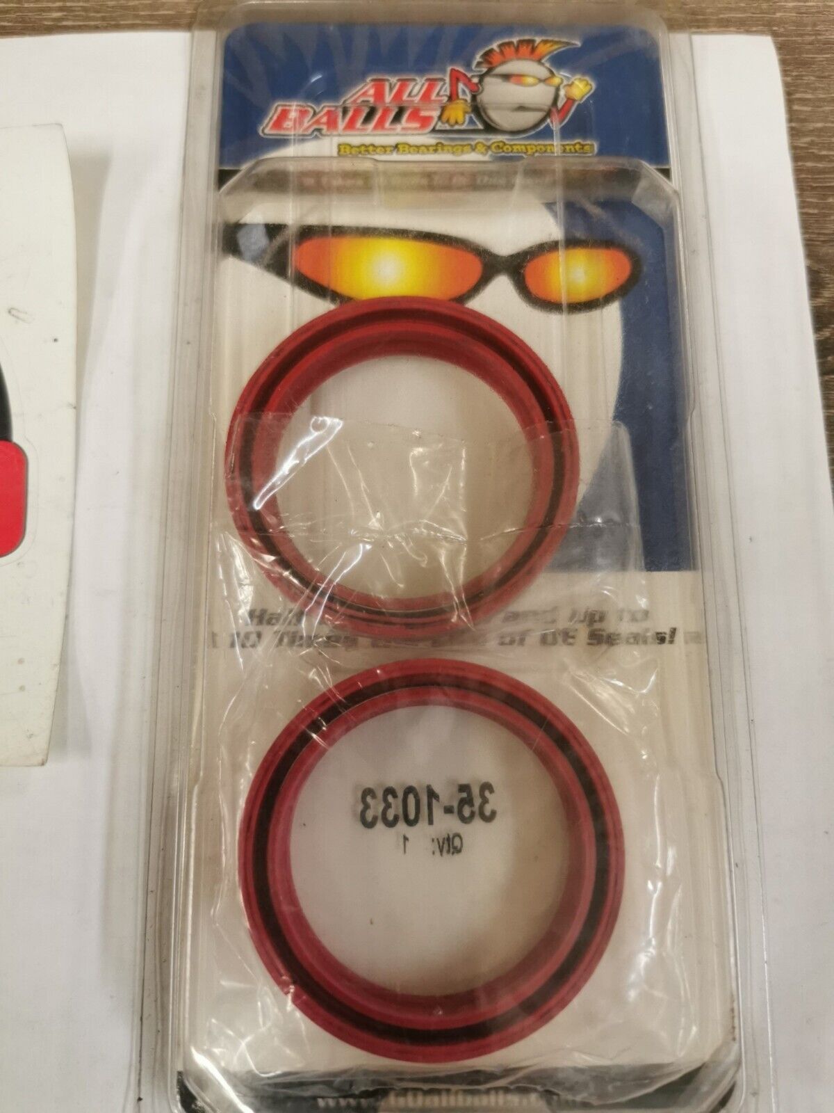 NOS ALL BALLS Honda CBR600RR CBR900RR GL1500CT FORK SEAL KIT 55-124 J52