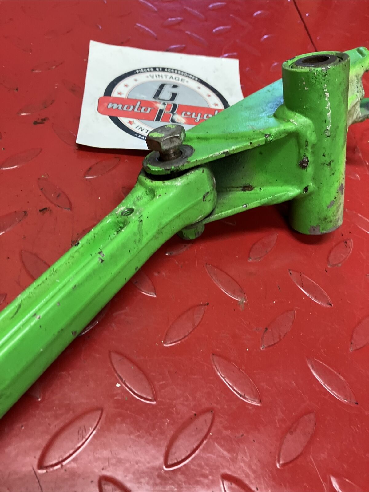 Kawasaki KDX80 1987 Rear shock linkage arm dogbone rod 1985- 1988 KX80 1984 1985