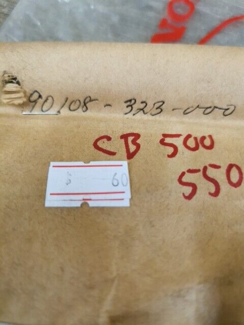 NOS HONDA CB500 CB550 Bolt Rr ENGINE UPPER 90108-323-000 H70