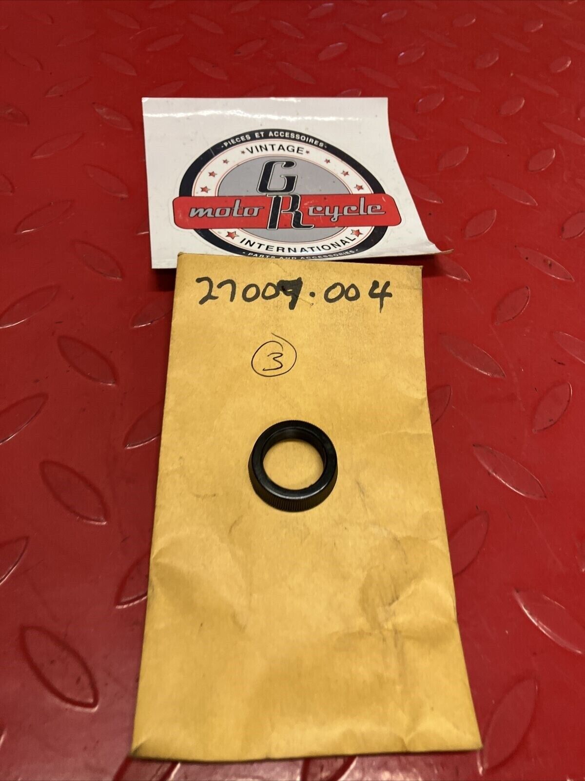 NOS KAWASAKI IGNITION SWITCH LOCK NUT 27007-004 K19