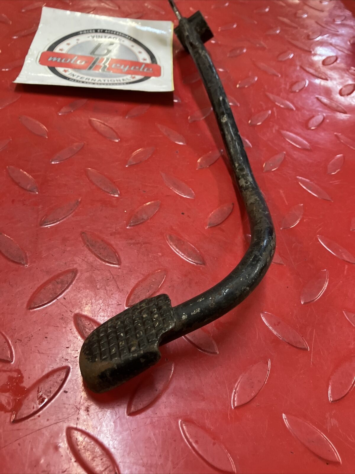 Kawasaki G4TR 1972 rear brake pedal lever arm