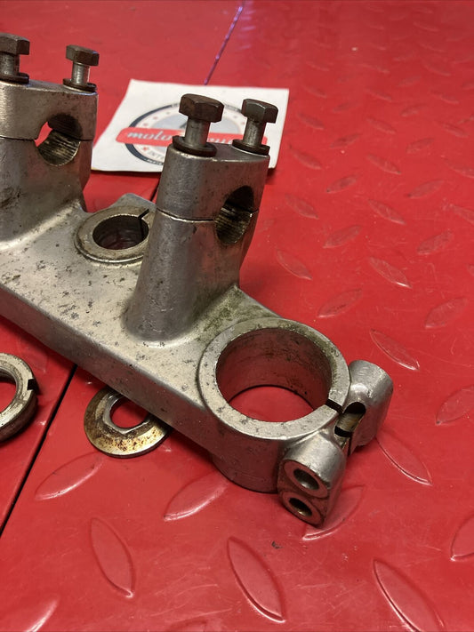 Kawasaki KX125 1980 steering stem head top triple clamp tree