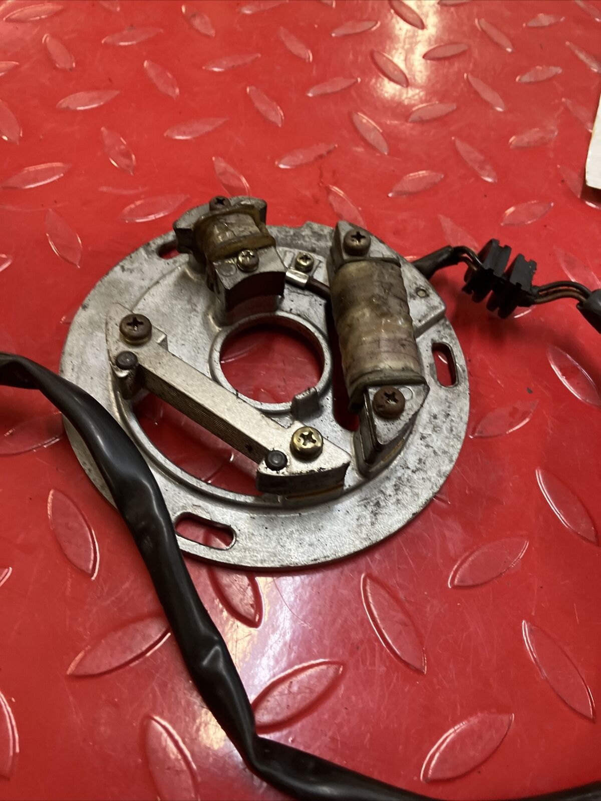 Yamaha YZ400 1977 stator magneto flywheel rotor alternator generator