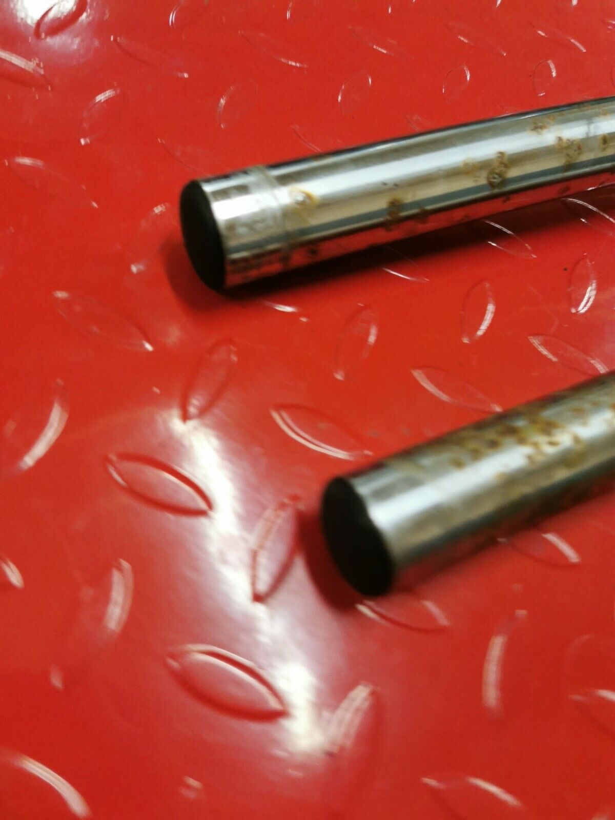 Kawasaki KX80 1979 front forks suspension damper cushion shock absorber