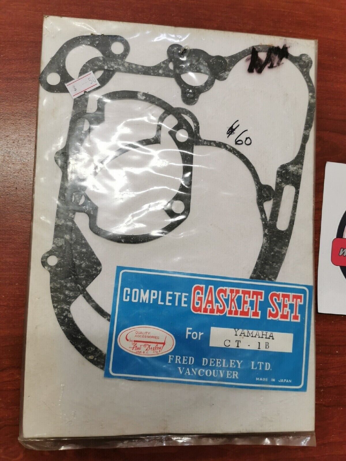 NOS Yamaha CT1B COMPLETE GASKET KIT Y79
