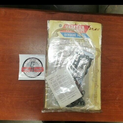 NOS Yamaha 1975 XS500B COMPLETE GASKET KIT 371-00000-22-00 371-00000-21-00 Y133