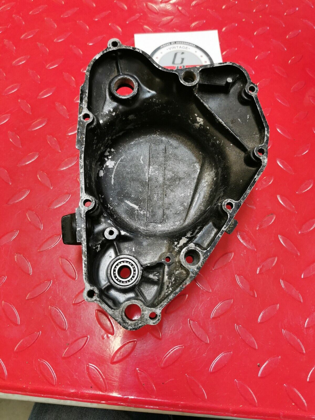 Suzuki RM125 1982 right crankcase clutch cover 1981 1983
