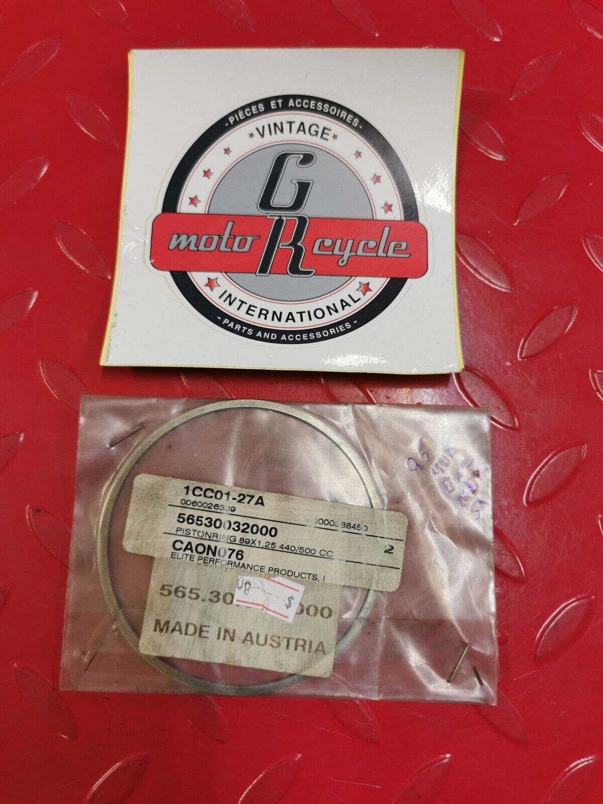 NOS KTM 440SX Piston Ring 56530032000 KT2