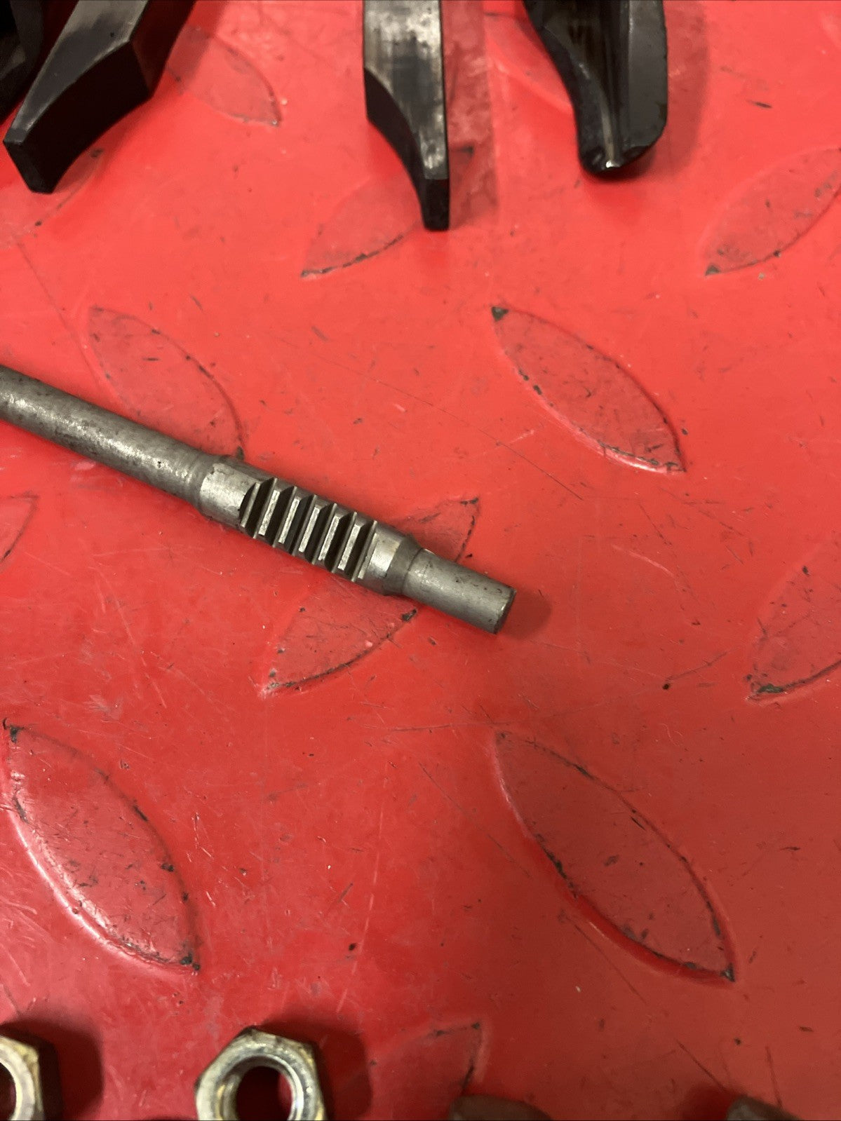 Honda CR250R 1991 Cylinder exhaust power valve assy rack shaft pinion 1989 1990