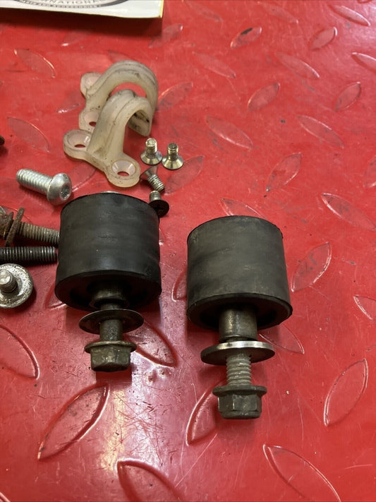 Kawasaki KX250 2001 frame bolt hardware misc lot chain roller hose clamp