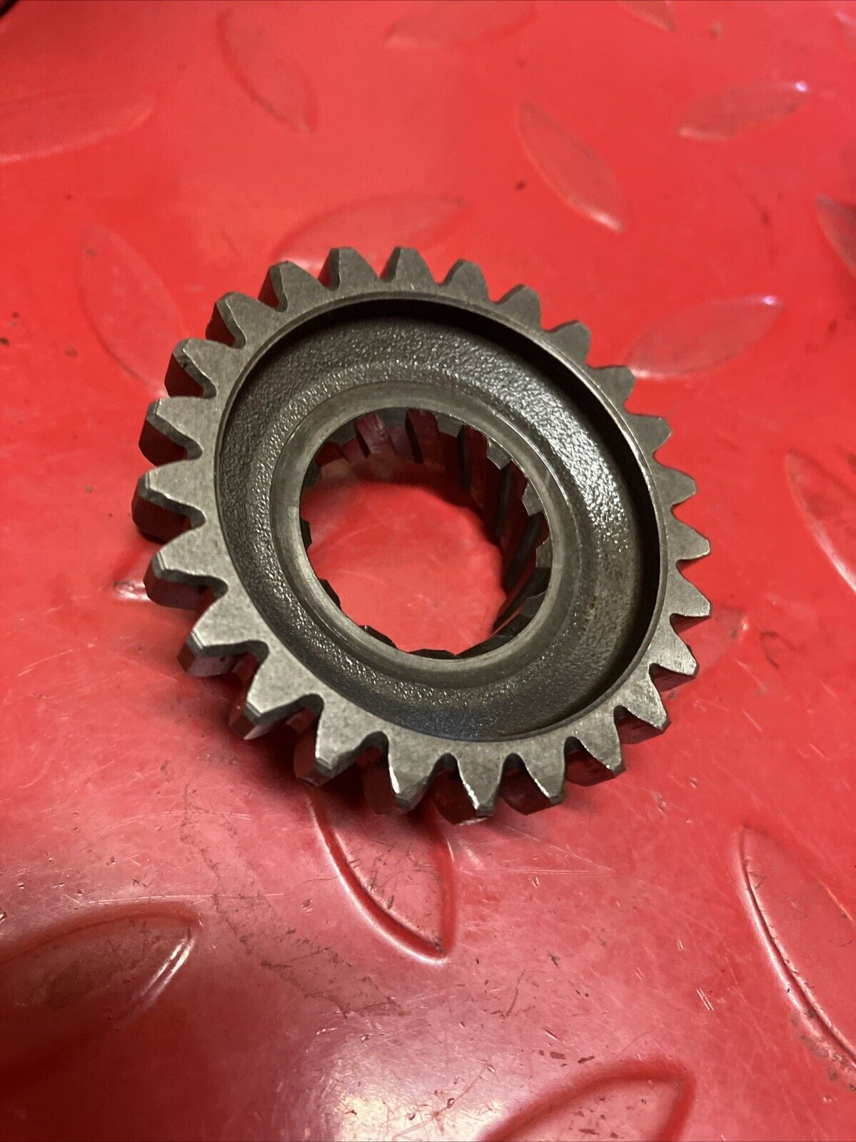 Yamaha YZ125 1983 Kickstarter Kick starter shaft spindle gear 1982 1984 1985