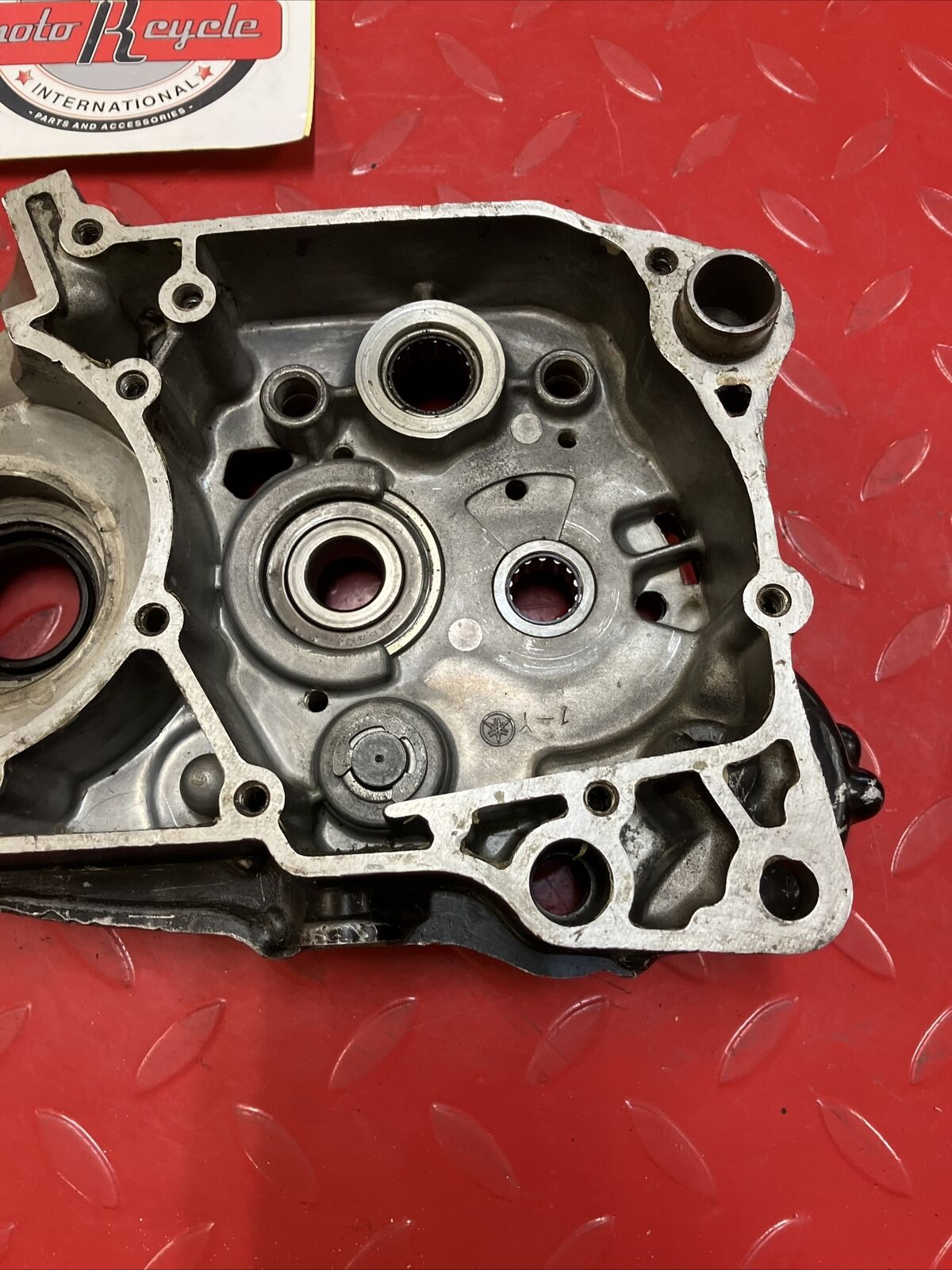 Yamaha YZ125 1977 right crankcase crank case