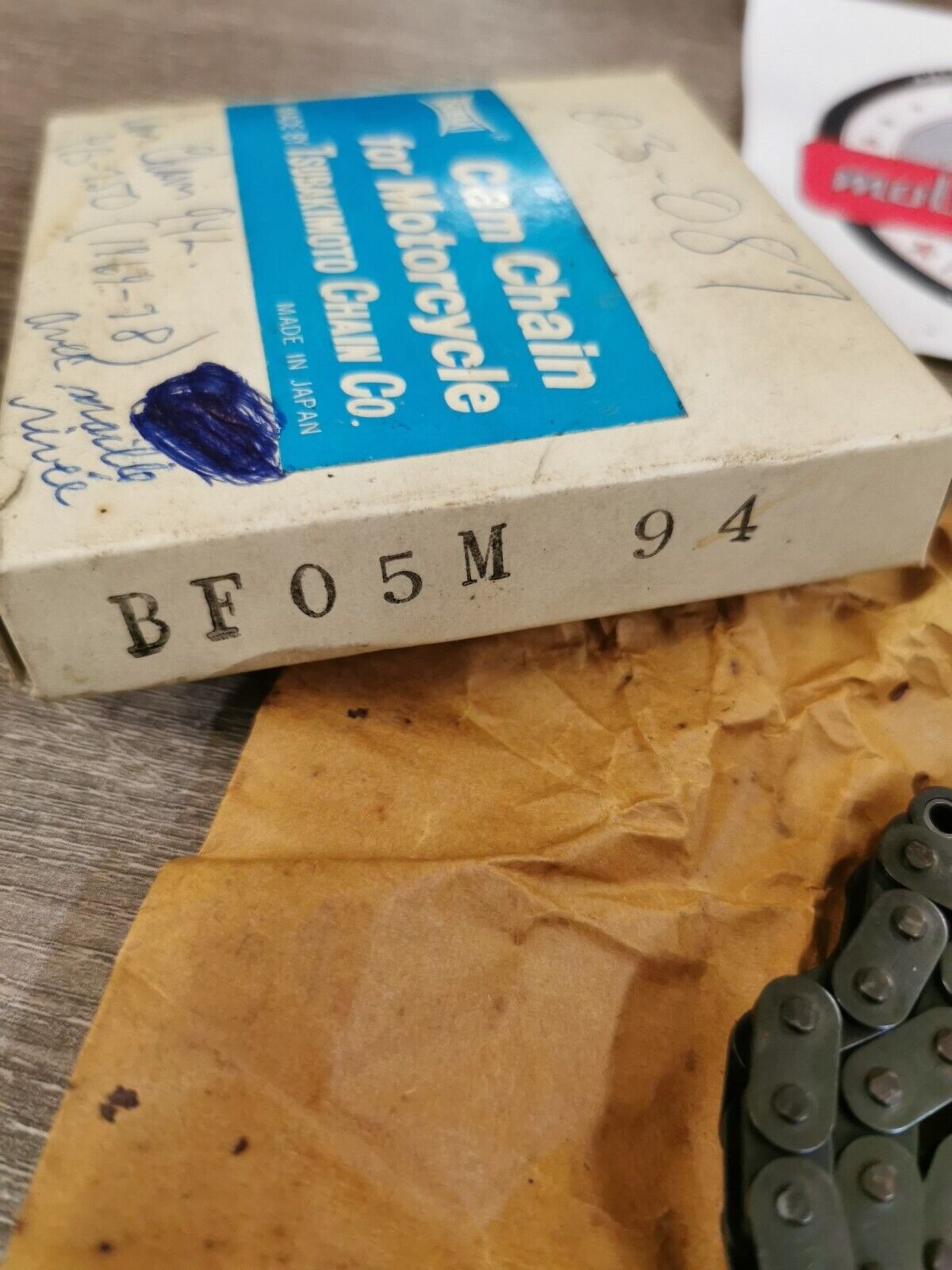 NOS SUBAKI YFM350 CHAIN BF05M 94 J30