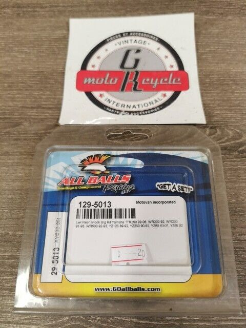 NOS ALL BALLS TTR250 WR200 WR250 Lower Rear Shock Bearing Kit  29-5013 J53
