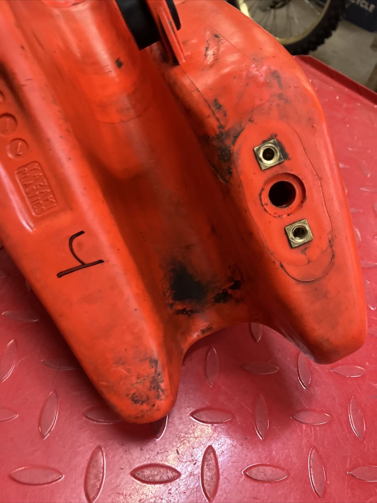 Honda CR80R 1984 fuel tank gas petrol reservoir 1983 4