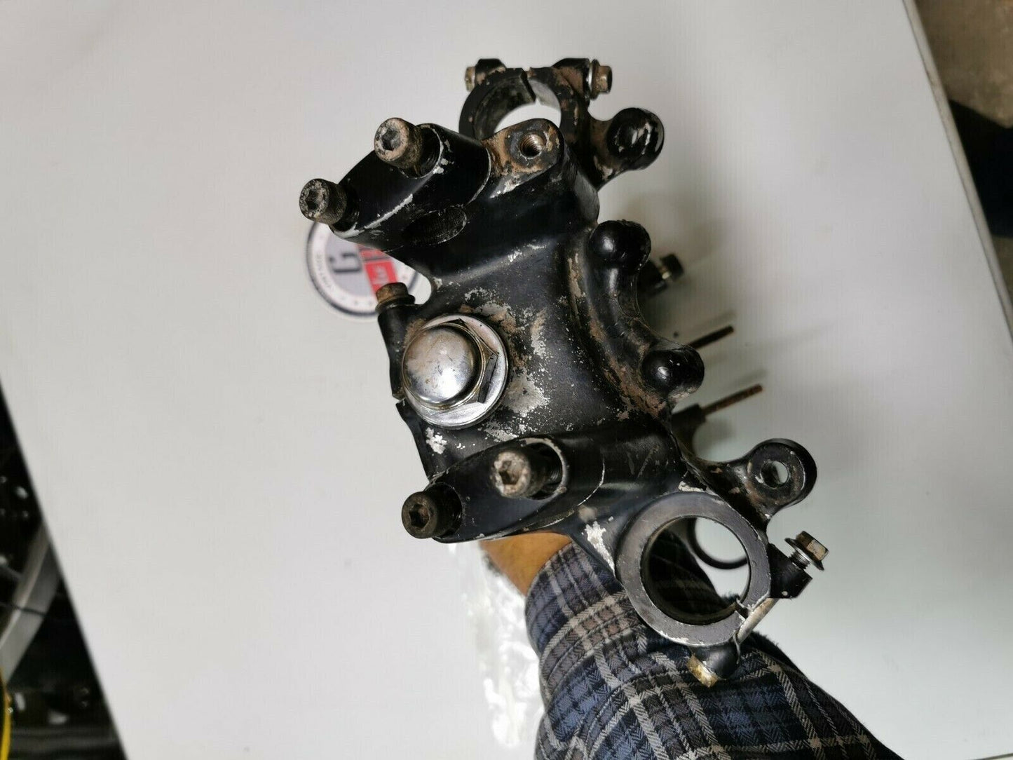 Honda CB750F 1978 steering stem triple tree clamp bridge 53200-410-000ZA 1977